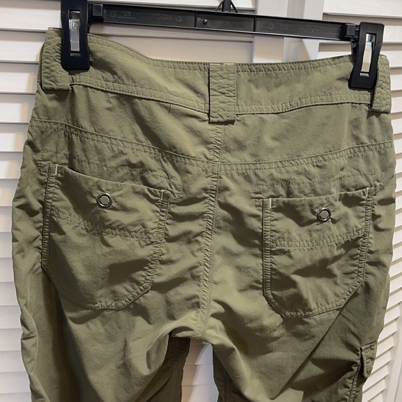 Outdoor research cropped army green pants B2 - Picture 5 of 10